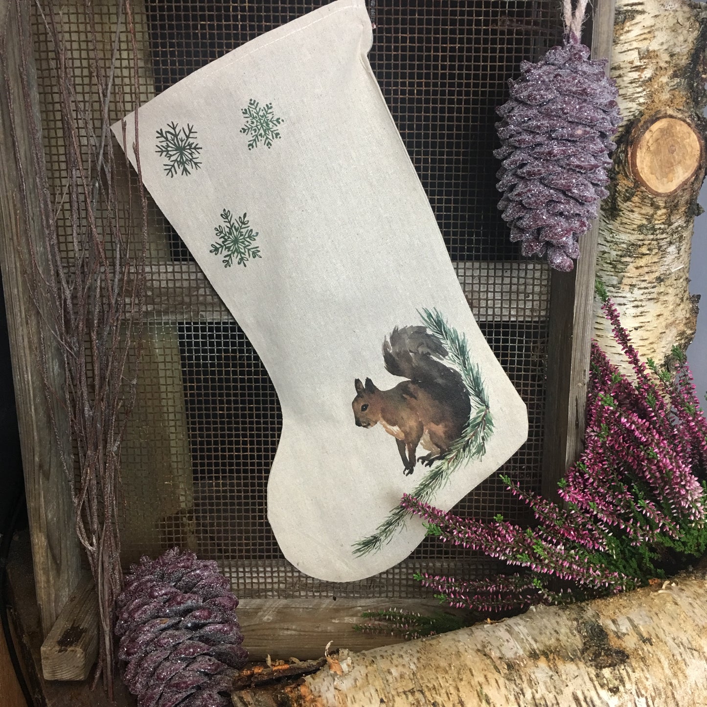 Woodland Moose Stocking