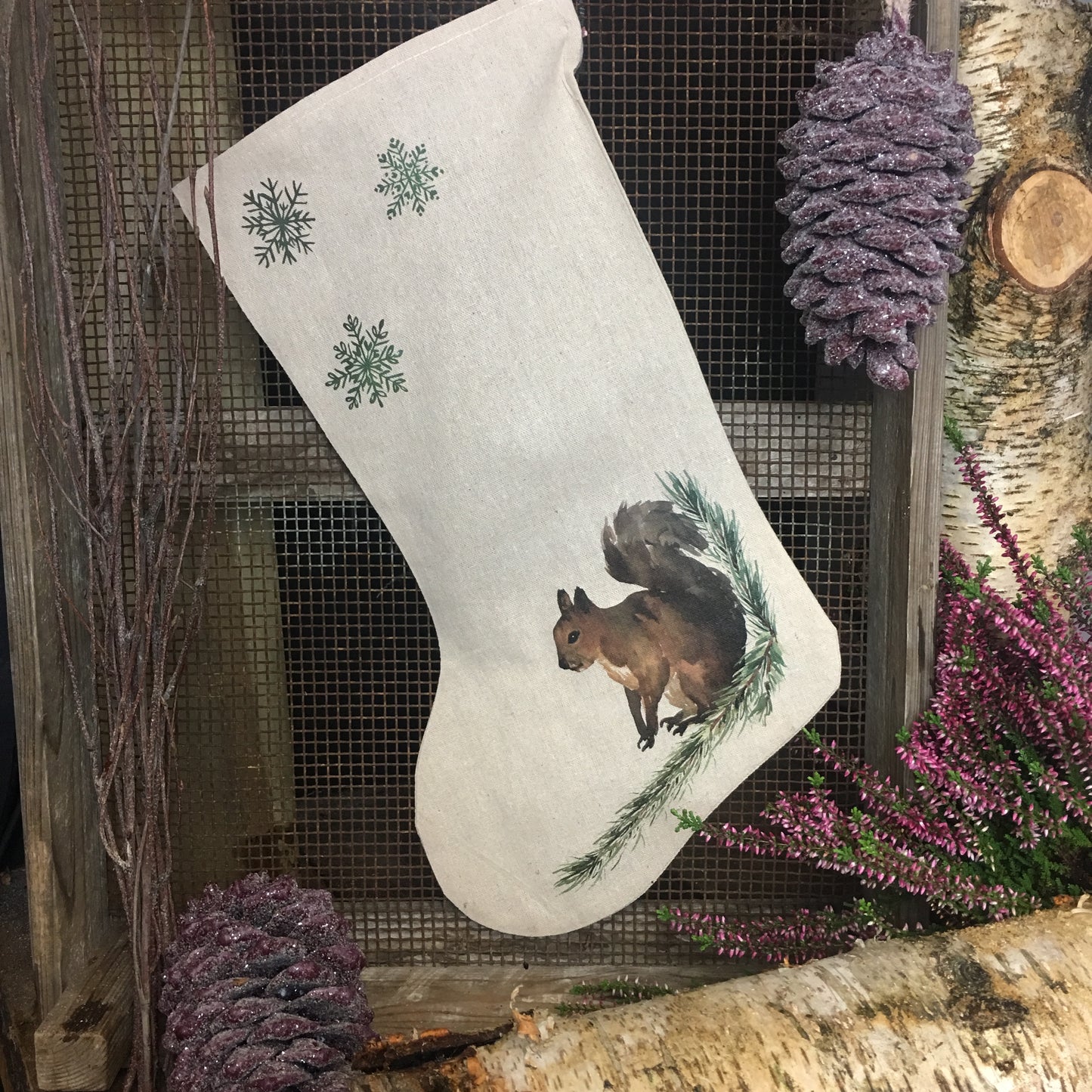 Woodland Moose Stocking