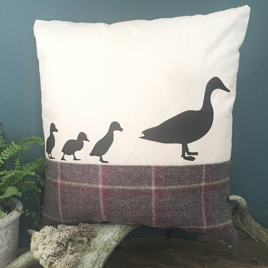 Duck Family Cushion