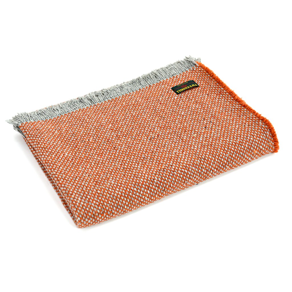 Sunset Orange Throw