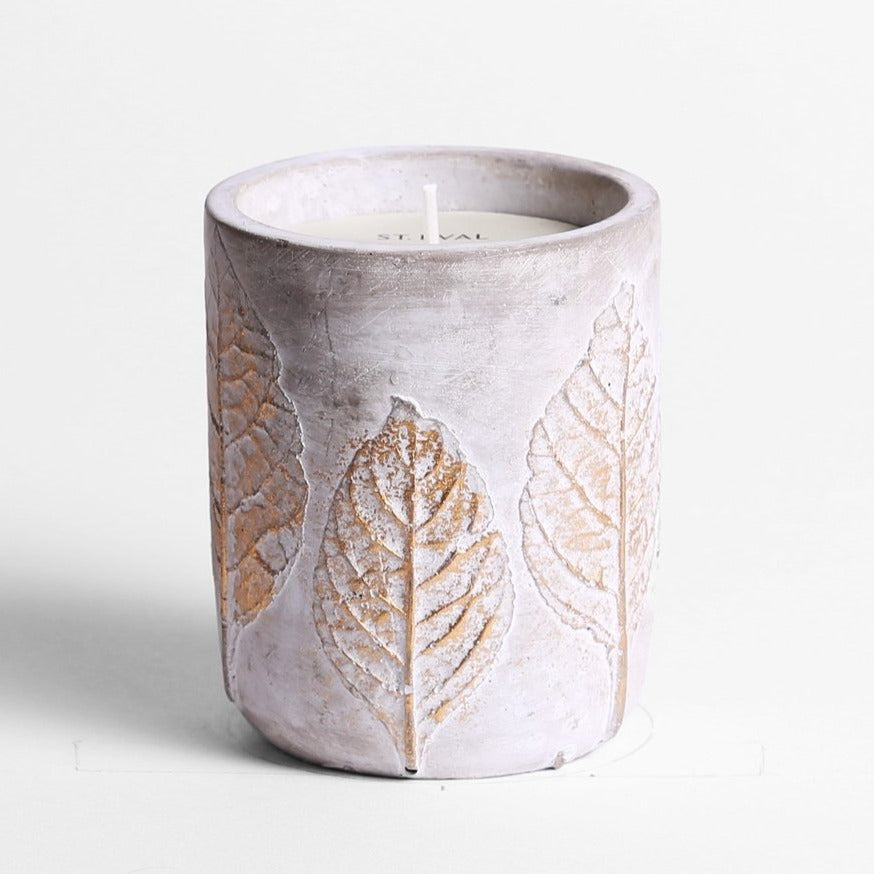 Fig - Leaf Print Candle