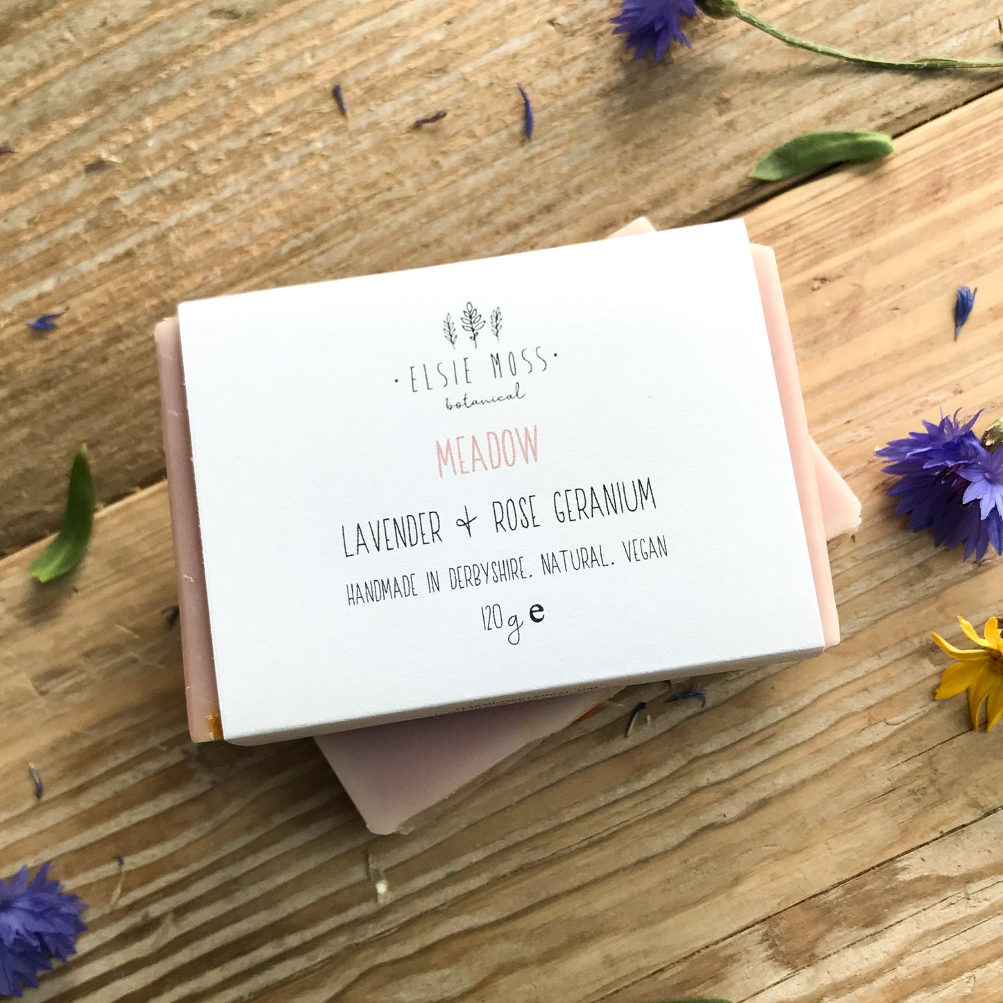 Meadow Soap Bar - Lavender & Rose Geranium