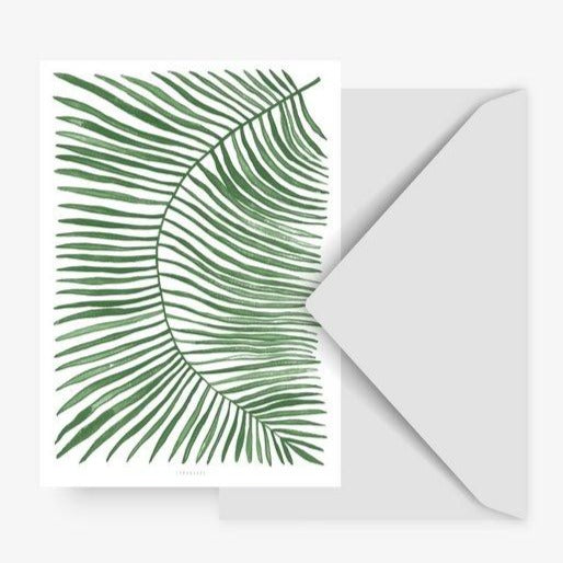 Palm Leaf Card