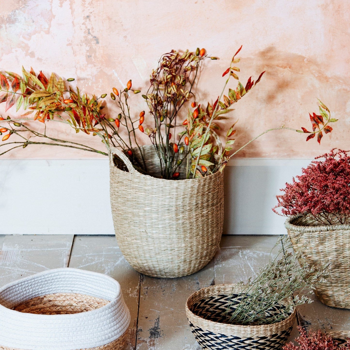 Natural Seagrass Basket