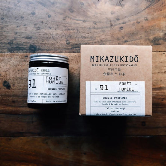 MIKAZUKIDŌ  Forêt Humide Candle - no.91