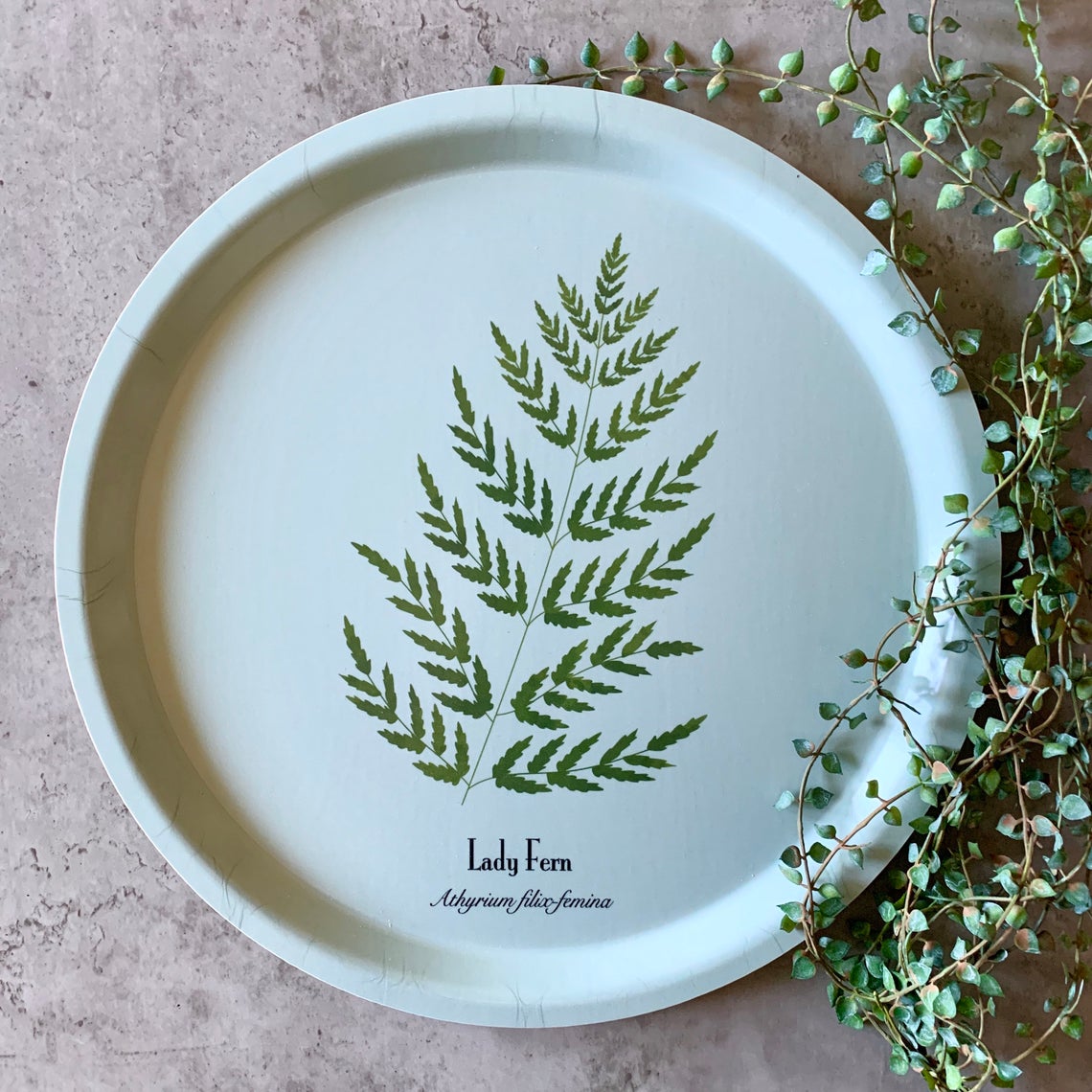 Lady Fern Serving Tray