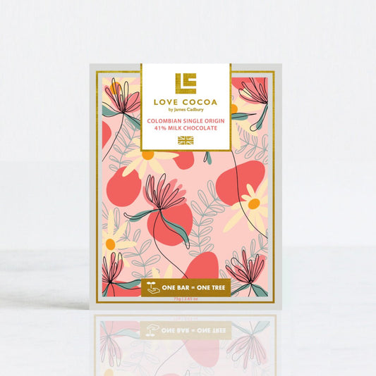 Limited Edition Colombian Single Origin - 41% Milk Chocolate Bar