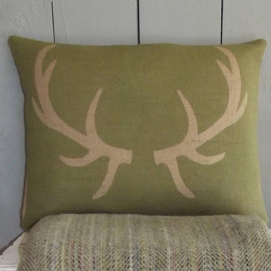 Antler pillows shop