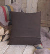 ' Chocolate Brown ' Luxury Irish Linen Cushion